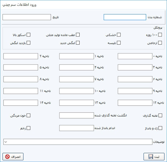 عملیات در سم چینی